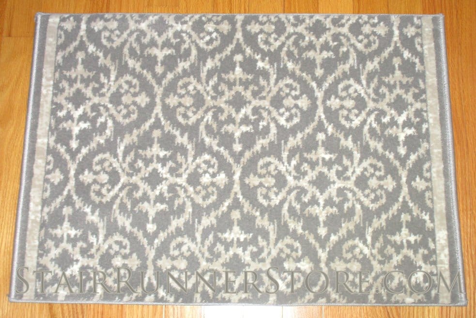 Ansel Platinum Stair Runner 31" width