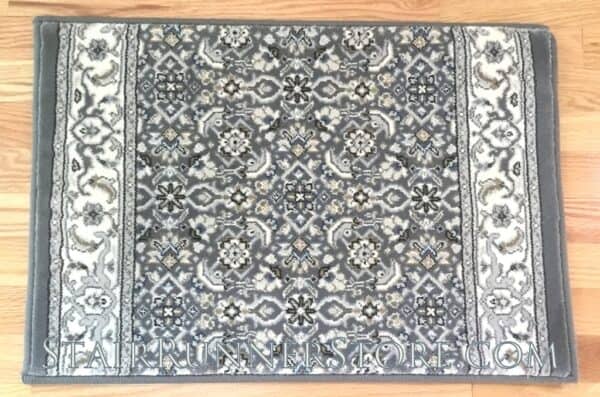 Ancient Garden Stair Runner 57011 Grey-Cream 26"