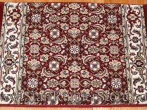 Ancient Garden Stair Runner 57011 Red 26"