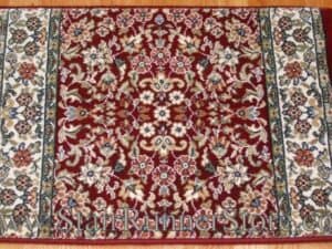 Ancient Garden Stair Runner 57078 Red 26"