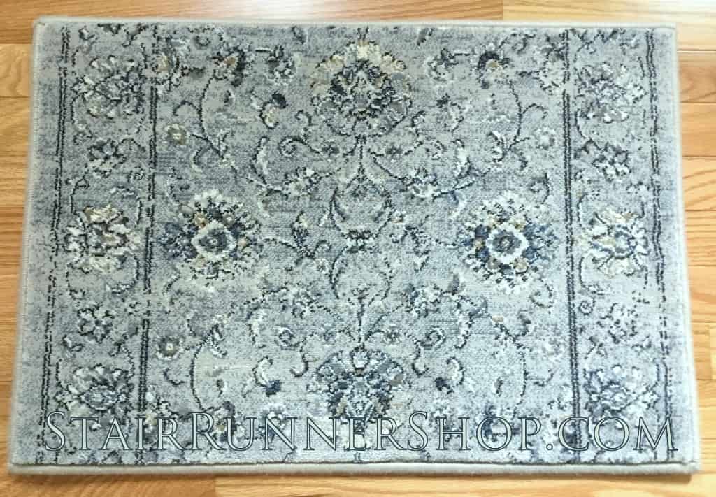 Ancient Garden Stair Runner 57126 SilverGrey 26"