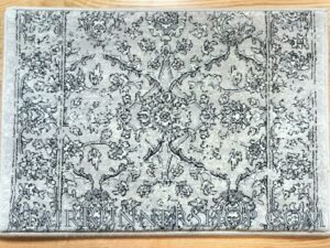 Ancient Garden Stair Runner 57136 SilverGrey 26"