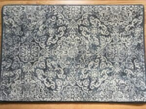 Ancient Garden Stair Runner 57162 LightBlue 26"