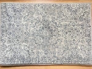 Ancient Garden Stair Runner 57162 Silver Grey 26" sample