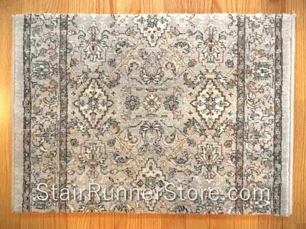 Ancient Garden Stair Runner 57276 Cream Beige 26"
