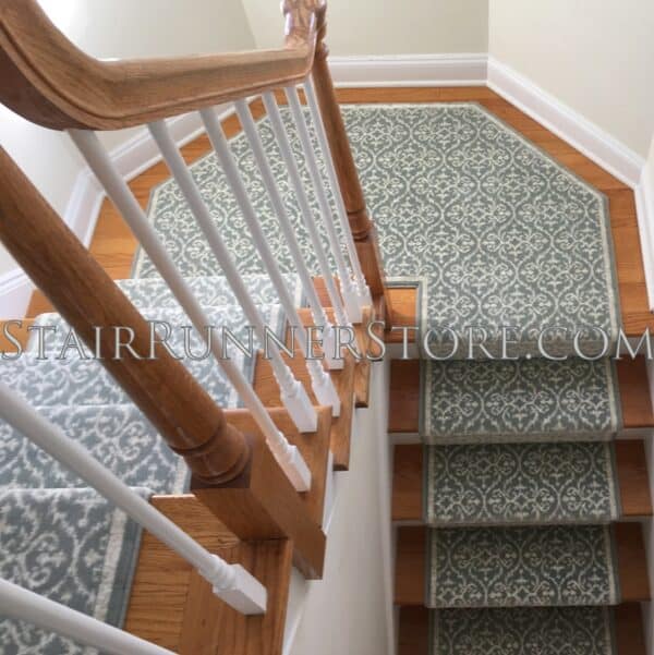 Ansel Seafoam Stair Runner 26"