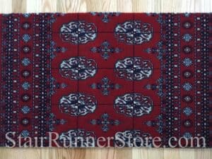 Brilliant Stair Runner 72212 Red 33"