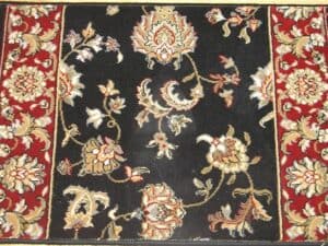 Brilliant Stair Runner 7226 Black 33" sample