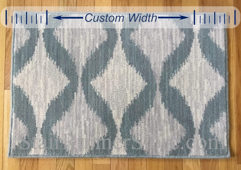 Bukhara Custom Width Runner - Ice