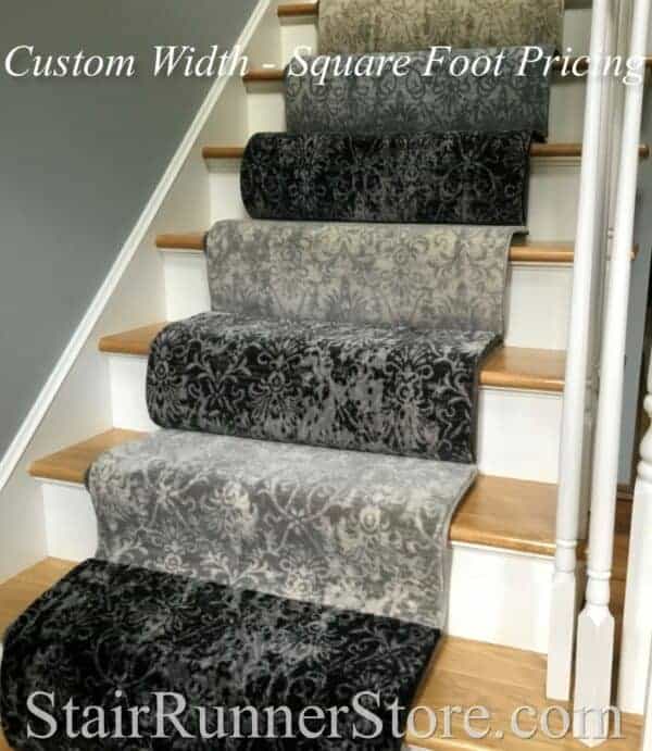 Camilla Ebony Custom Width Runner Colors