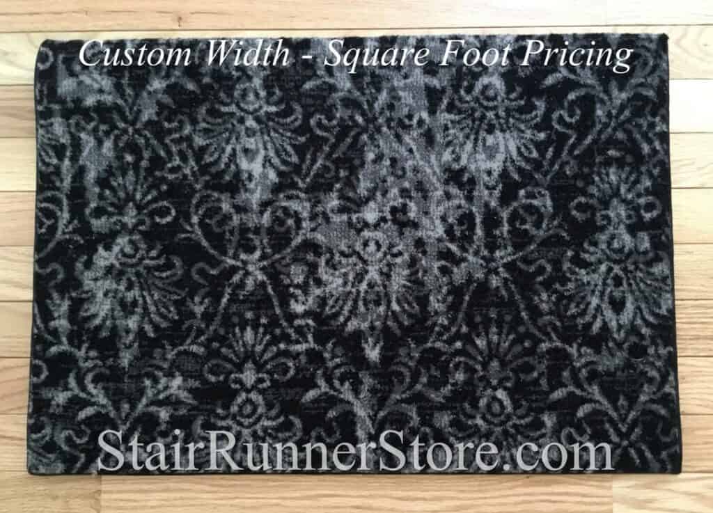 Camilla Ebony Custom Width Runner
