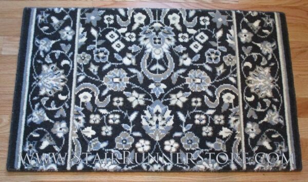 Glamour Kashan Stair Runner Midnight 36 Inch