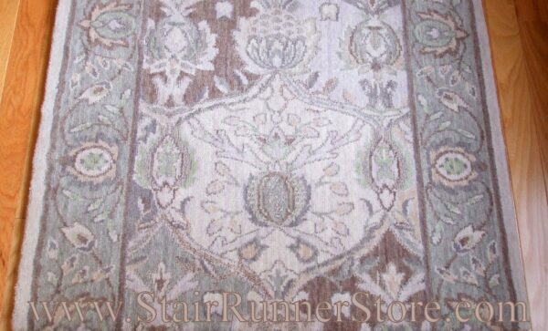 Nourison Grand Moghul Stair Runner Patina 30"