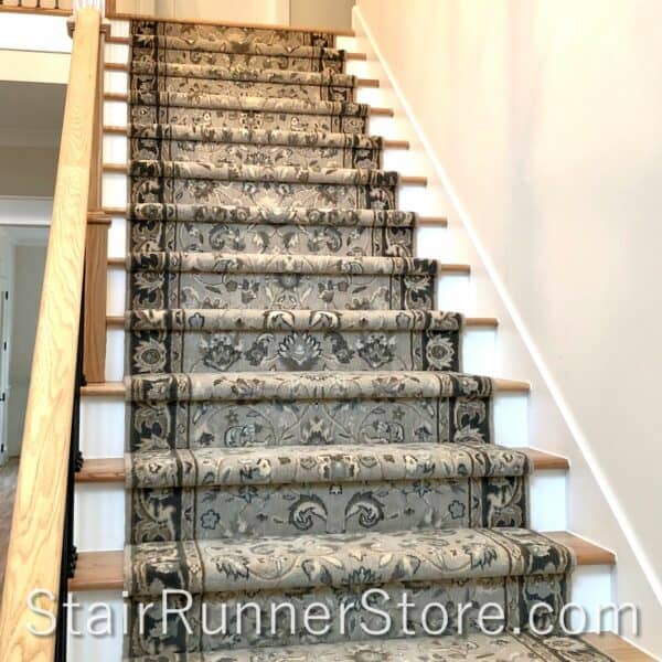 Nourison Kashan Elite Stair Runner MIst 41"