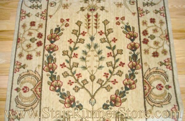 Nourison Sarouk Stair Runner Beige 30"