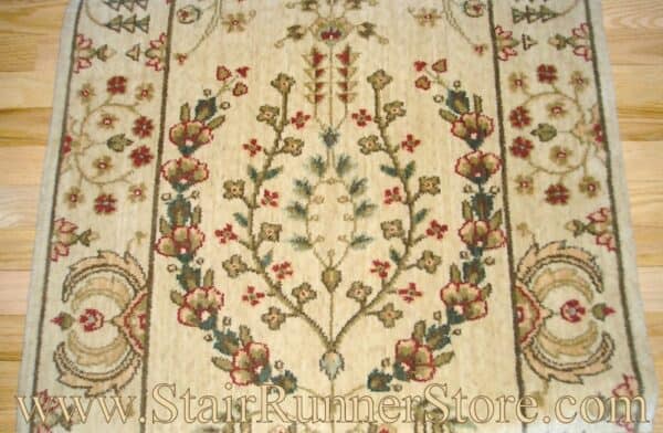Nourison Sarouk Stair Runner Beige 41"