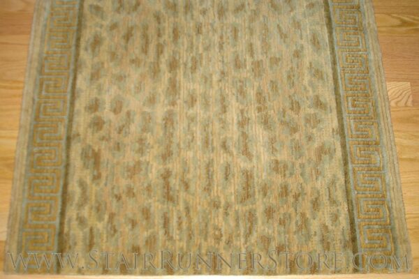 Nourison Wild Safari Stair Runner Stonewash 41"