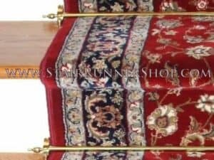 Polished Brass Finish Decorative Stair Hardware Set