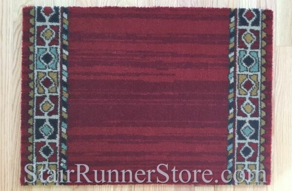 Qashqai 61001 Stair Runner 27.5 Inch Sample