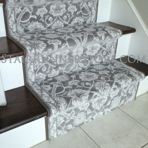 31 inch vivar pearl stair runner installation