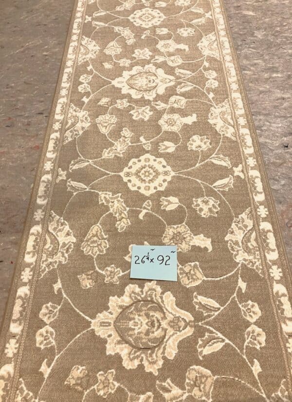 Murano Champagne Remnant Runner 26" x 92"