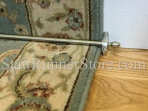 Satin Nickel Decorative Stair Hardware Set