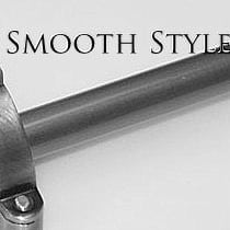 Smooth Style Rod/Tube - Decorative Stair Hardware Set