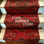 Kilim Stair Runner Installation Kilim Stair Runner Installation
