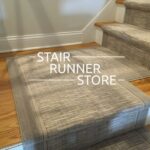 Wellington Stair Runner Icicle custom landing, Inspiration Gallery by Stair Runner Store, Custom Carpet Runners